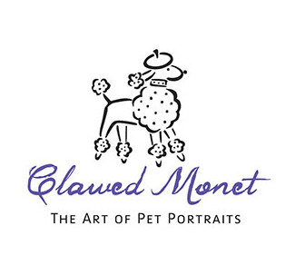 Clawed Monet Pet Portraits logo